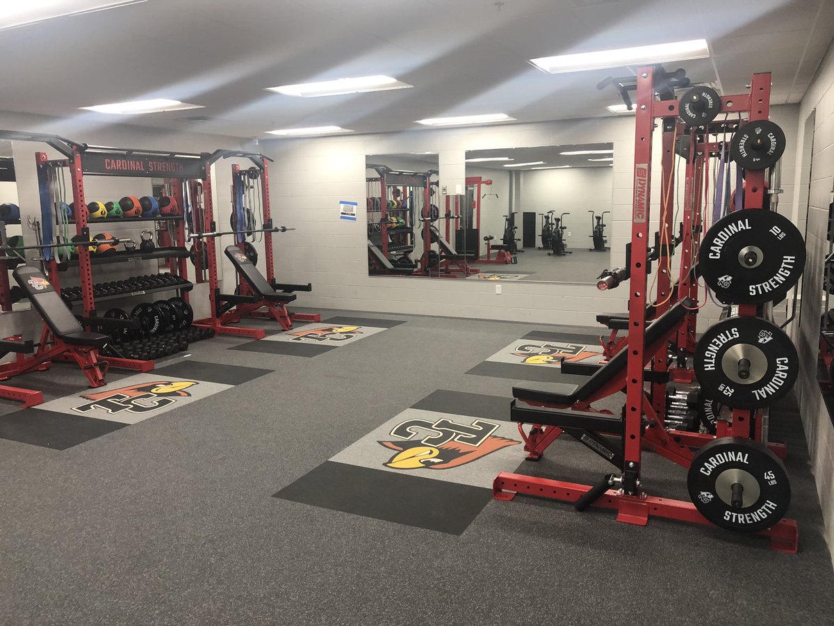 SportsTaylor's tweet photo. Boys &amp; Girls weight room update! #HandWDukesCardinalAthleticTrainingFacility https://t.co/rnUhmLzGXg
