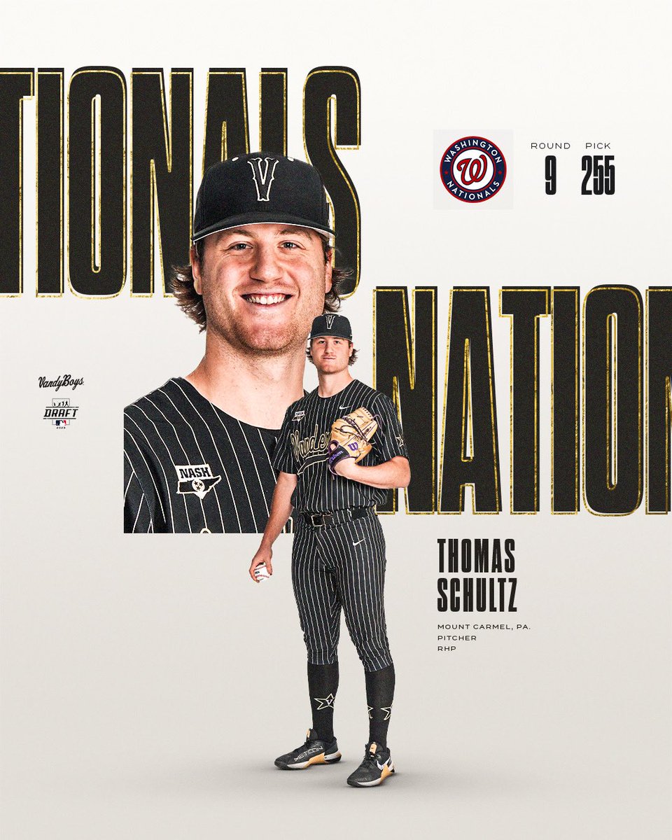 VandyBoys's tweet image. Schultz to the @Nationals. 

#VandyBoys | #NATITUDE