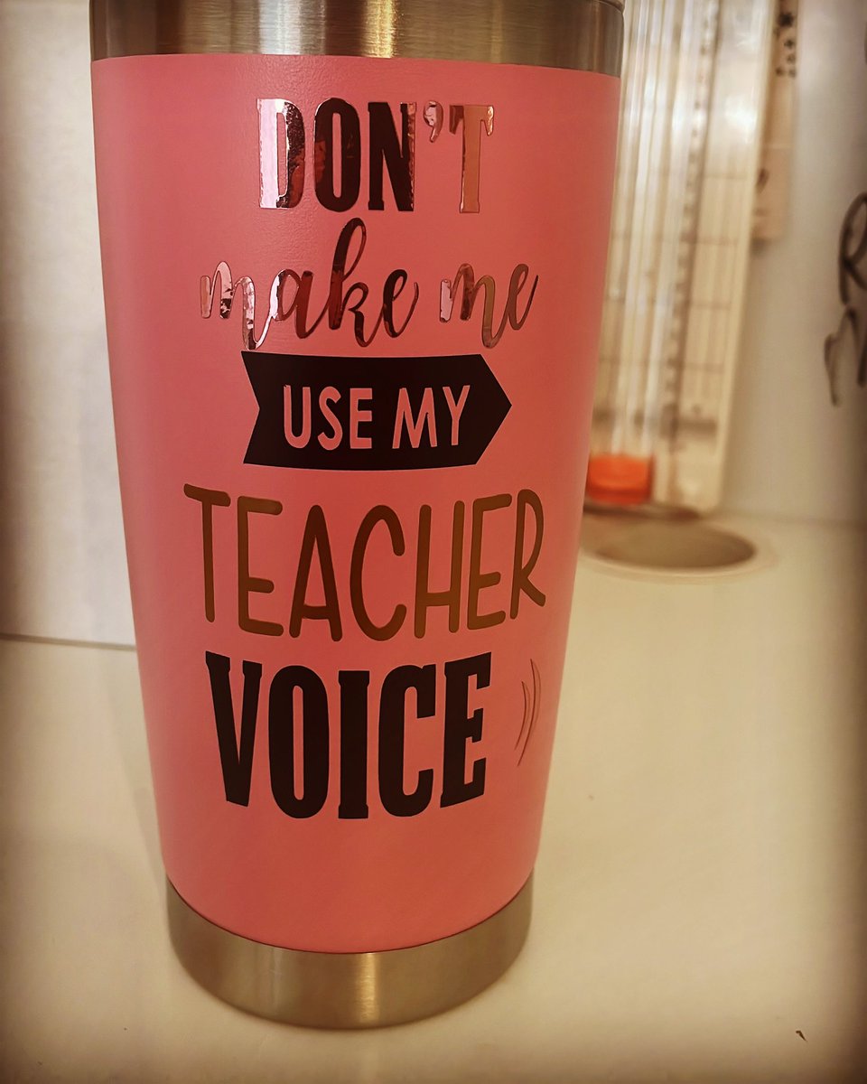 A special request today 💕 #endofterm #teachergifts #personalisedgift #thermalmug #coffeemug