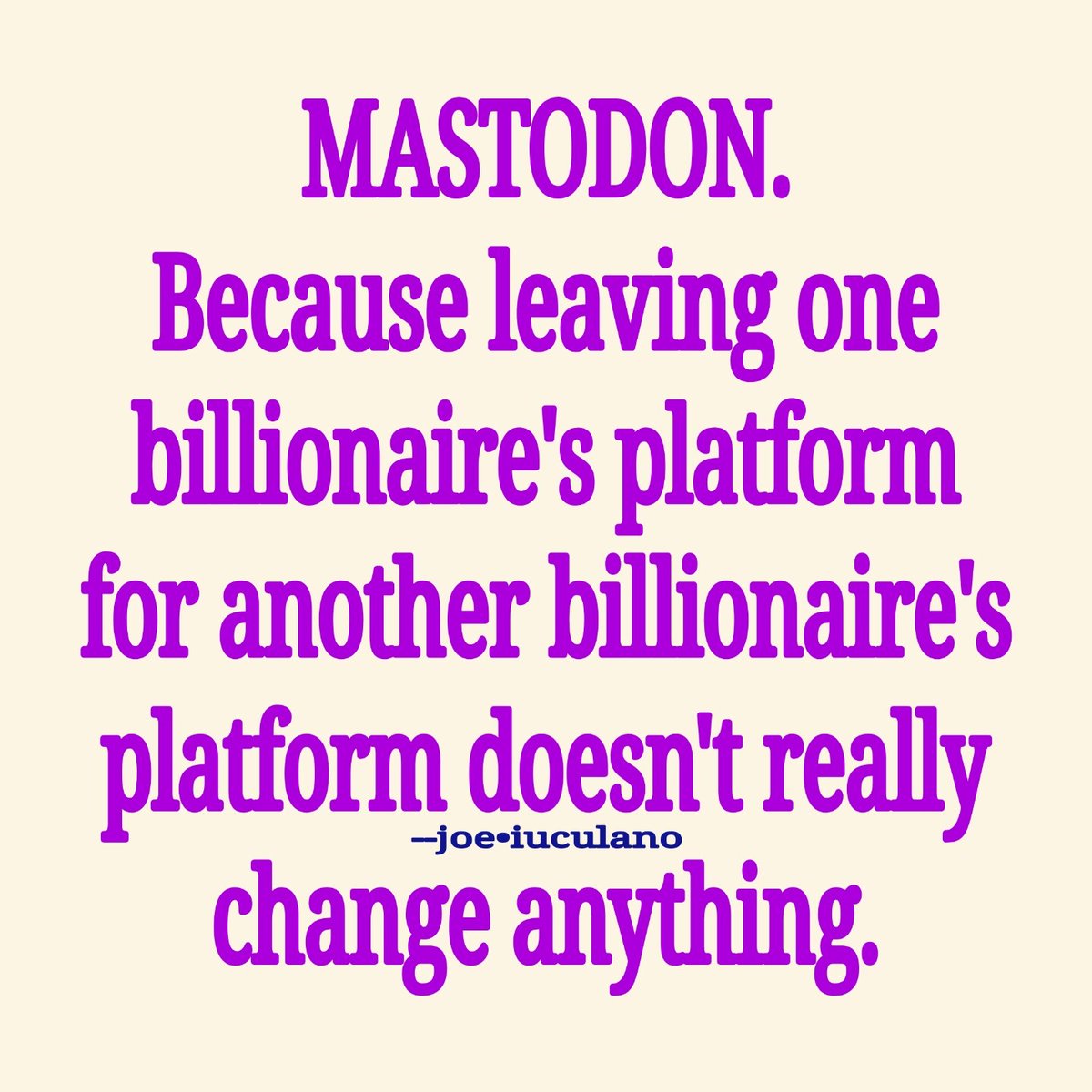 #twitter #facebook #mastodon