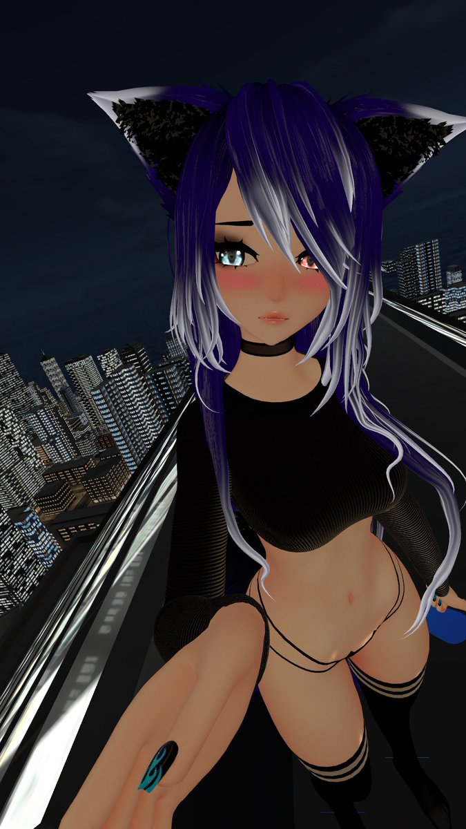 PengyVT's tweet photo. Do I give off cute vibes 🥰❤️💙 #vtuber #moots #cutetuber https://t.co/BnvtjKlmHn
