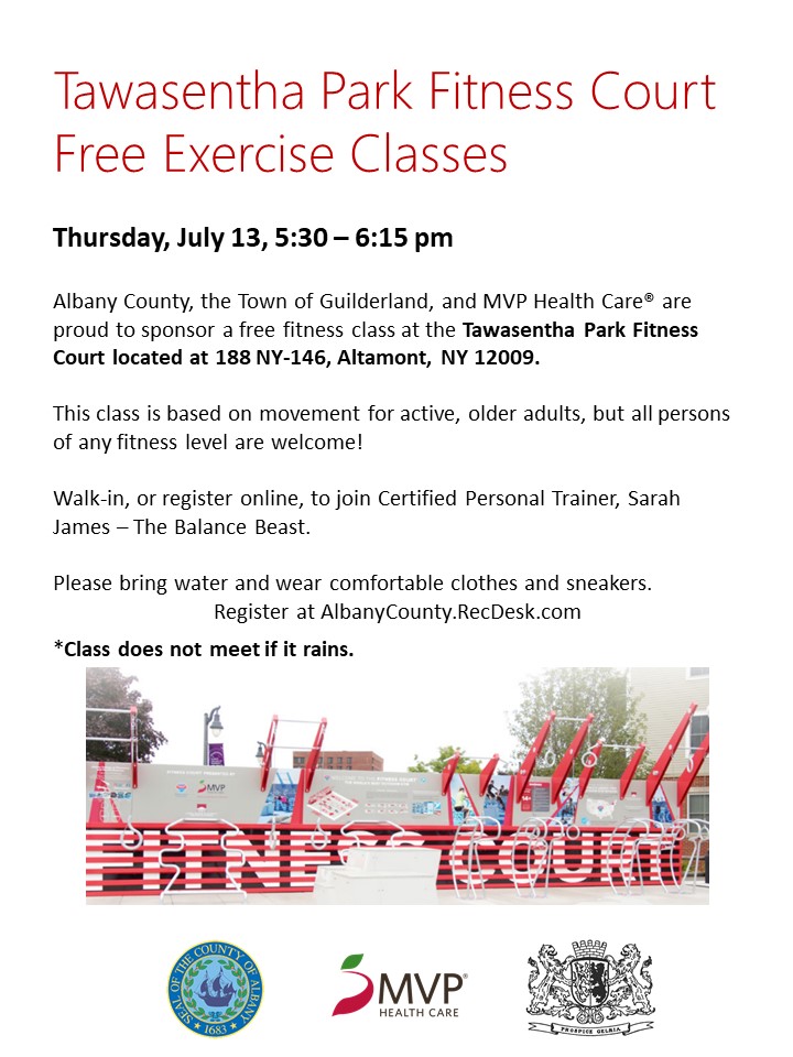 MCCoyCountyExec's tweet photo. With our new Fitness Court Studio set to officially open today, we want the community to know how to utilize this state-of-the-art facility. We're hosting a free exercise class this Thursday &amp; we hope that you will join us! @MVPHealthCare
@NatFitCampaign

https://t.co/VgVdj3hBj2 https://t.co/7so8texZ2V