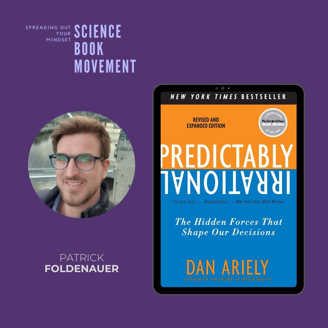 ✨Acabamos de publicar el episodio que realizamos junto a Patrick Foldenauer para el Science Book Movement sobre el libro "Predictably Irrational".

Míralo en Youtube:

youtu.be/K-MxVnEvWVs

Escúchalo en Spotify:

podcasters.spotify.com/pod/show/book-…

Disfruta el episodio 😜
