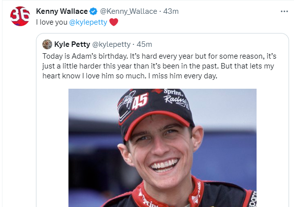 DannoForbes's tweet photo. @Kenny_Wallace look at the times from my feed - Chills. https://t.co/alTW2hsd9U
