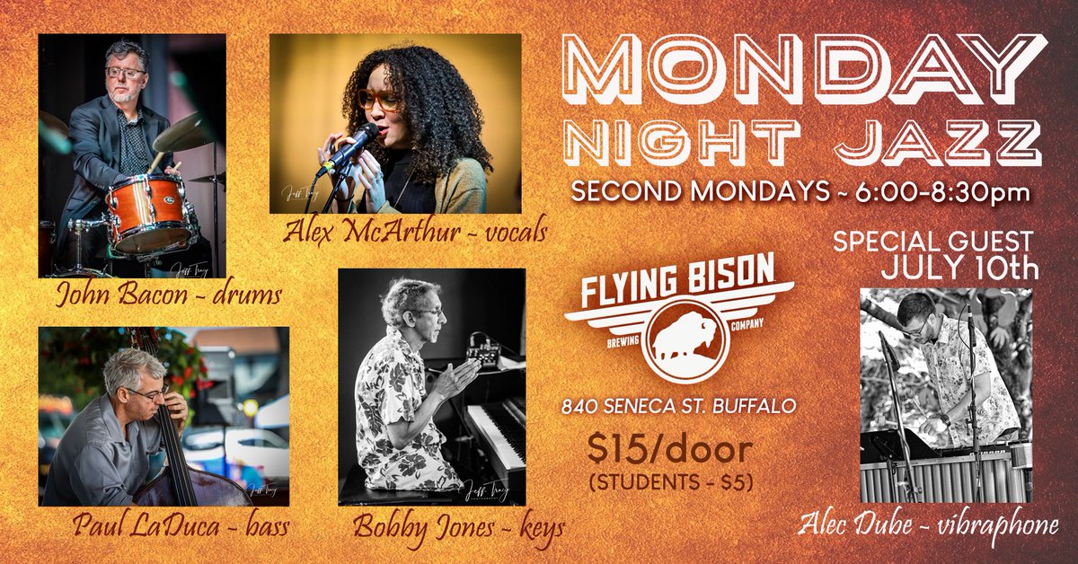 Live jazz tonight at the brewery from 6:00pm-8:30pm!