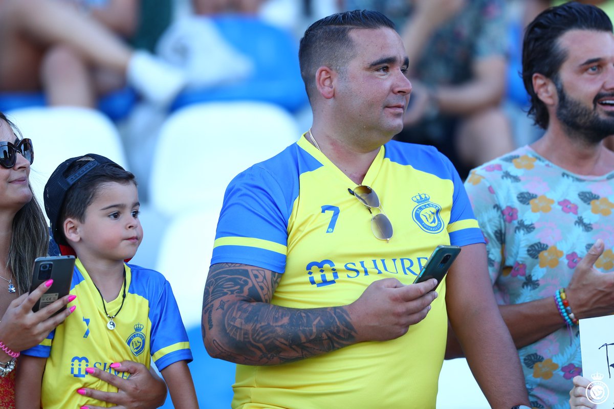 AlNassrFC's tweet photo. 💛🤩
#النصر_في_البرتغال 🇵🇹 https://t.co/94nUzOs2l6