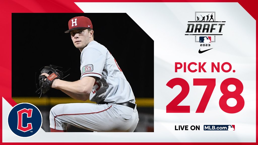 MLB Draft (@mlbdraft) on Twitter photo With the 278th pick, the <a href="/CleGuardians/">Cleveland Guardians</a> select <a href="/HarvardBaseball/">Harvard Baseball</a> right-handed pitcher Jay Driver, No. 241 on the Top 250 Draft Prospects list.
Watch live: atmlb.com/3NMtu27 With the 278th pick, the <a href="/CleGuardians/">Cleveland Guardians</a> select <a href="/HarvardBaseball/">Harvard Baseball</a> right-handed pitcher Jay Driver, No. 241 on the Top 250 Draft Prospects list.
Watch live: atmlb.com/3NMtu27
