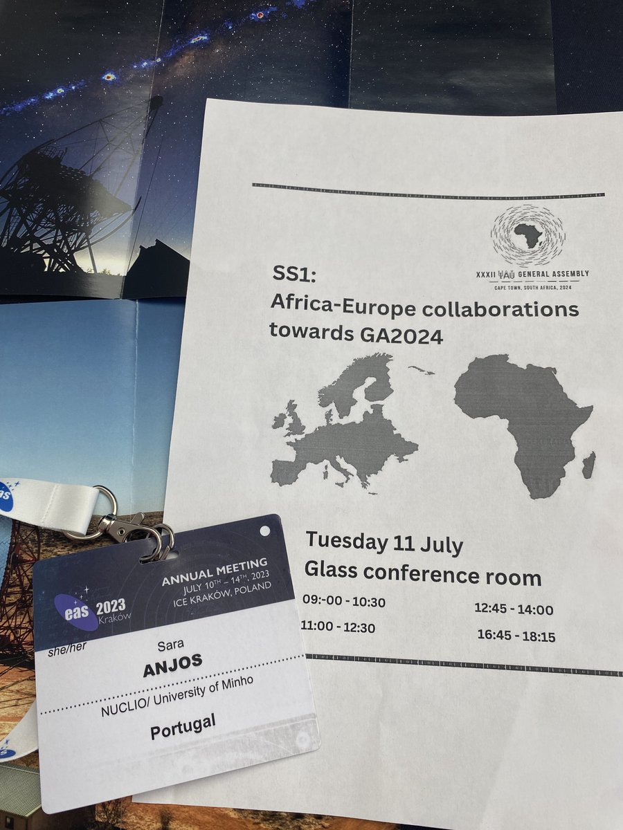 nuclio_pt's tweet photo. 📣 Tomorrow, #PLOAD will present its work at #EAS2023! 🌍 Starts at 17h29 CEST.
👉 More at: https://t.co/8QjSBeoN05
📌 This session also happens in line with the 34th General Assembly of the @IAU_org that will take place in Cape Town: @astronomy2024
@IAU_Outreach @Astro4Dev https://t.co/HQtAC8OrrK