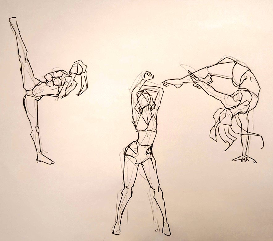 #1日1模写 Ⅲ　196/365
今日は人物と神社でした✨
鍛えたお姉さん最高🥰🥳💕
神社の複雑な屋根、難しかった〜💦
#無煙マッチ https://t.co/PwU9t9RT1y