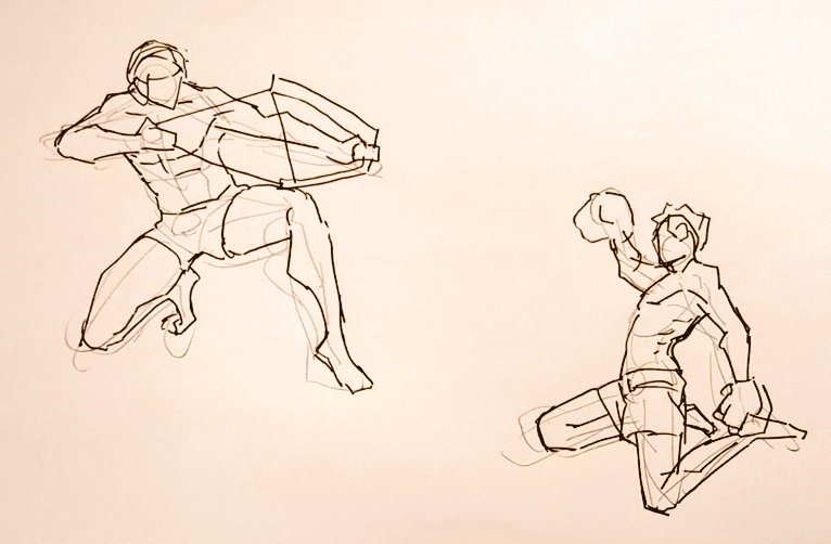 #1日1模写 Ⅲ　196/365
今日は人物と神社でした✨
鍛えたお姉さん最高🥰🥳💕
神社の複雑な屋根、難しかった〜💦
#無煙マッチ https://t.co/PwU9t9RT1y