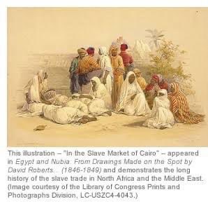 Joe__Bassey's tweet photo. The Arab Slave Trade.

The Arab slave trade was the practice of slavery in the Arab world, mainly in Western Asia, North Africa, East Africa, and certain parts of Europe (such as Iberia and Sicily) during their period of domination by Arab leaders. The trade was focused on the slave markets of the Middle East, North Africa and the Horn of Africa. People traded were not limited to a certain race, ethnicity, or religion, and included Turks, Iranians, Europeans, and Berbers, especially during the trade’s early days.

During the 8th and 9th centuries of the Fatimid Caliphate, most of the slaves were Europeans (called Saqaliba) captured along European coasts and during wars. However, slaves were drawn from a wide variety of regions and included Mediterranean peoples, Persians, peoples from the Caucasus mountain regions (such as Georgia, Armenia and Circassia) and parts of Central Asia and Scandinavia, English, Dutch and Irish, Berbers from North Africa, and various other peoples of varied origins as well as those of African origins.

Toward the 18th and 19th centuries, the flow of Zanj (Bantu) slaves from East Africa increased with the rise of the Oman sultanate, which was based in Zanzibar. They came into direct trade conflict and competition with Portuguese and other Europeans along the Swahili coast. The North African Barbary states carried on piracy against European shipping and enslaved thousands of European Christians. They earned revenues from the ransoms charged; in many cases in Britain, village churches and communities would raise money for such ransoms. The government did not ransom its citizens.

SCOPE OF THE TRADE
Historians estimate that between 650 and 1900, 10 to 18 million peoples were enslaved by Arab slave traders and taken from Africa across the Red Sea, Indian Ocean, and Sahara desert.The term Arab when used in historical documents often represented an ethnic term, as many of the “Arab” slave traders, such as Tippu Tip and others, were physically indistinguishable from the “Africans” whom they enslaved and sold. Due to the nature of the Arab slave trade, it is impossible to be precise about actual numbers.

To a smaller degree, Arabs also enslaved Europeans. According to Robert Davis, between 1 million and 1.25 million Europeans were captured between the 16th and 19th centuries by Barbary corsairs, who were vassals of the Ottoman Empire, and sold as slaves. These slaves were captured mainly from seaside villages from Italy, Spain, Portugal and also from more distant places like France or England, the Netherlands, Ireland and even Iceland. They were also taken from ships stopped by the pirates.The effects of these attacks was devastating: France, England, and Spain each lost thousands of ships. Long stretches of the Spanish and Italian coasts were almost completely abandoned by their inhabitants, because of frequent pirate attacks. Pirateraids discouraged settlement along the coast until the 19th century.

Periodic Arab raiding expeditions were sent from Islamic Iberia to ravage the Christian Iberian kingdoms, bringing back booty and slaves. In a raid against Lisbon in 1189, for example, the Almohad caliph, Abu Yusuf Yaqub al-Mansur, took 3,000 female and child captives, while his governor of Córdoba, in a subsequent attack upon slives in 1191, took 3,000 Christian slaves.

The Ottoman wars in Europe and Tatar raids brought large numbers of European Christian slaves into the Muslim world too.

From a Western point of view, the subject merges with the Oriental slave trade, which followed two main routes in the Middle Ages:………..

#Africa