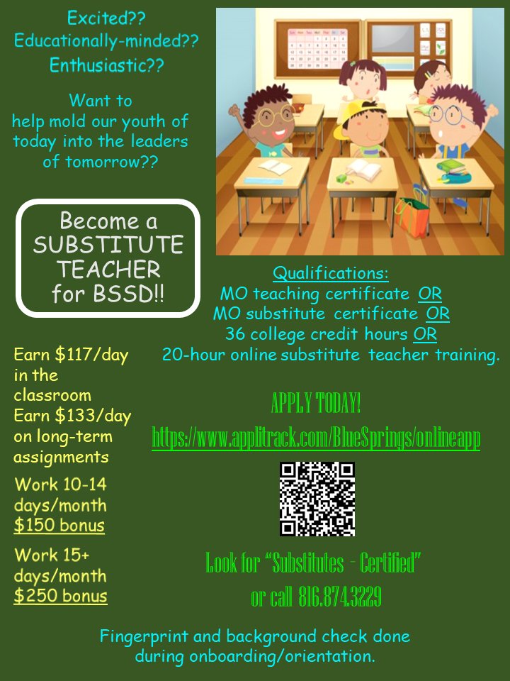 Blue Springs Schools tweet media