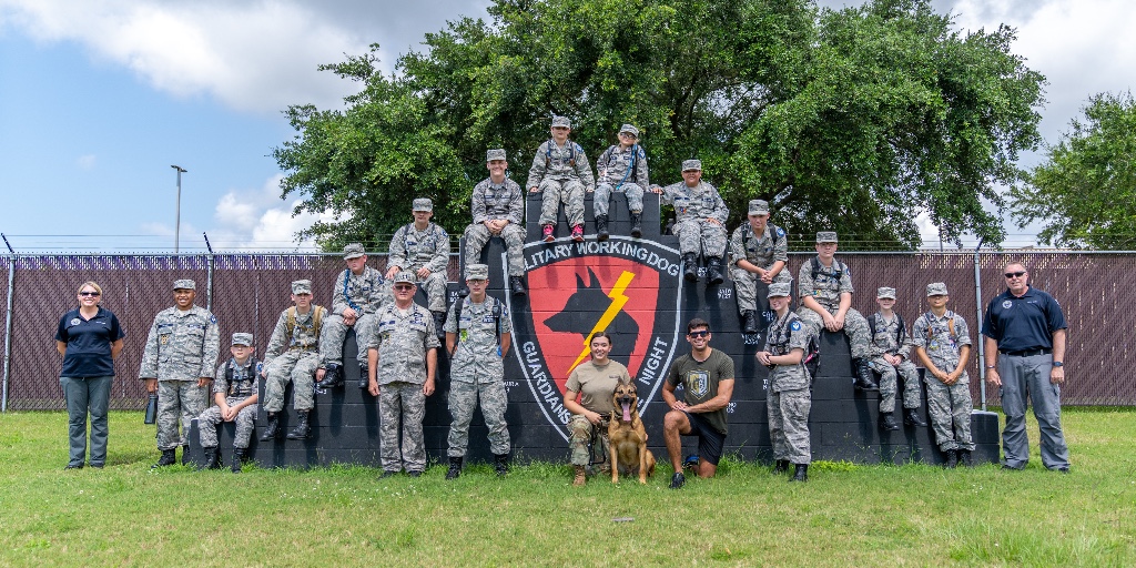 AETCommand's tweet image. Over 50 cadets from the Louisiana Wing, Civil Air Patrol spent time @81trwKeeslerAFB learning and gaining firsthand experience on the various opportunities the United States Air Force offers. #GoBlueStayBlue