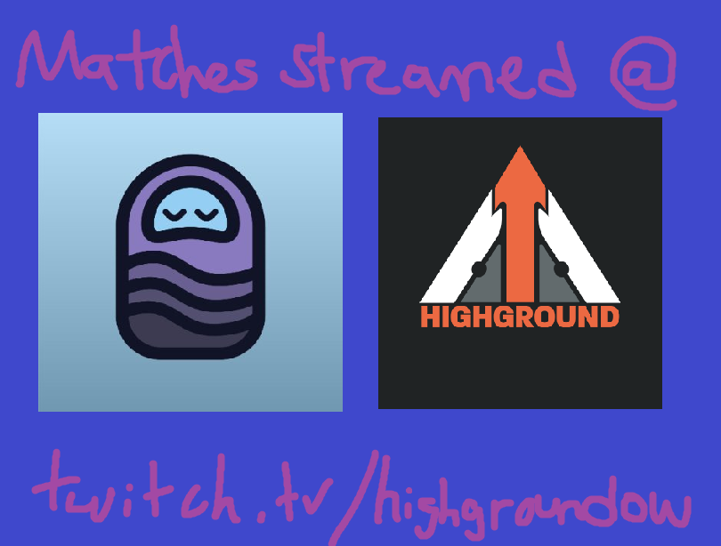 In cooperation with <a href="/HighgroundOW/">Highground</a> , our Dive Party matches will be streamed on twitch.tv/highgroundow.

First match to be streamed is our round 4 match on 7/12 at 9:30pm EST! Come support the team as they get a little silly!