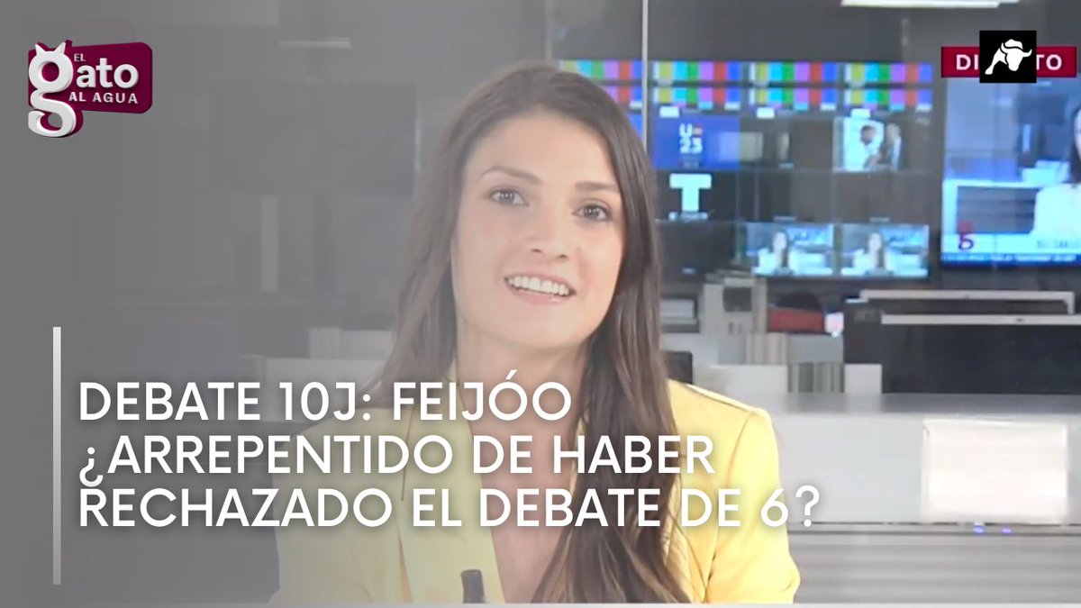 🔴🔵🗣️ Debate 10J: Feijóo ¿arrepentido de haber rechazado el debate de 6?

#CaraACaraAtresmedia #Elecciones23J 

eltorotv.com/programas/el-g…