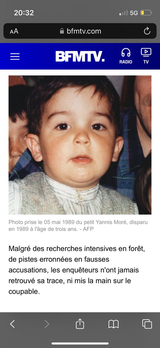 sirkinoa's tweet photo. Un petit garçon Yannis Moré disparu exactement dans les meme conditions que le petit #Emile il y’a 30 ans à 60km du village de Vernet… coïncidence ?? Je ne pense pas !! Doit y’avoir un réseau sataniste la bas 🙄 https://t.co/BKKSiXxiJF