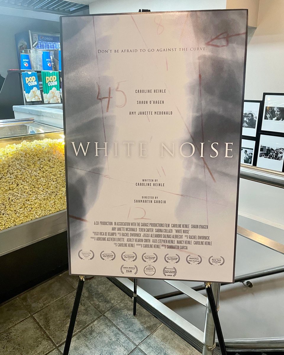 CarolineHeinle's tweet photo. Last month was a whirlwind and just catching up 🤩😅 We are so grateful to have had such a busy month of screenings of our #shortfilm about #scoliosis, WHITE NOISE! Thank you @ManhattanFF for having us! https://t.co/A48dFHZcZe
