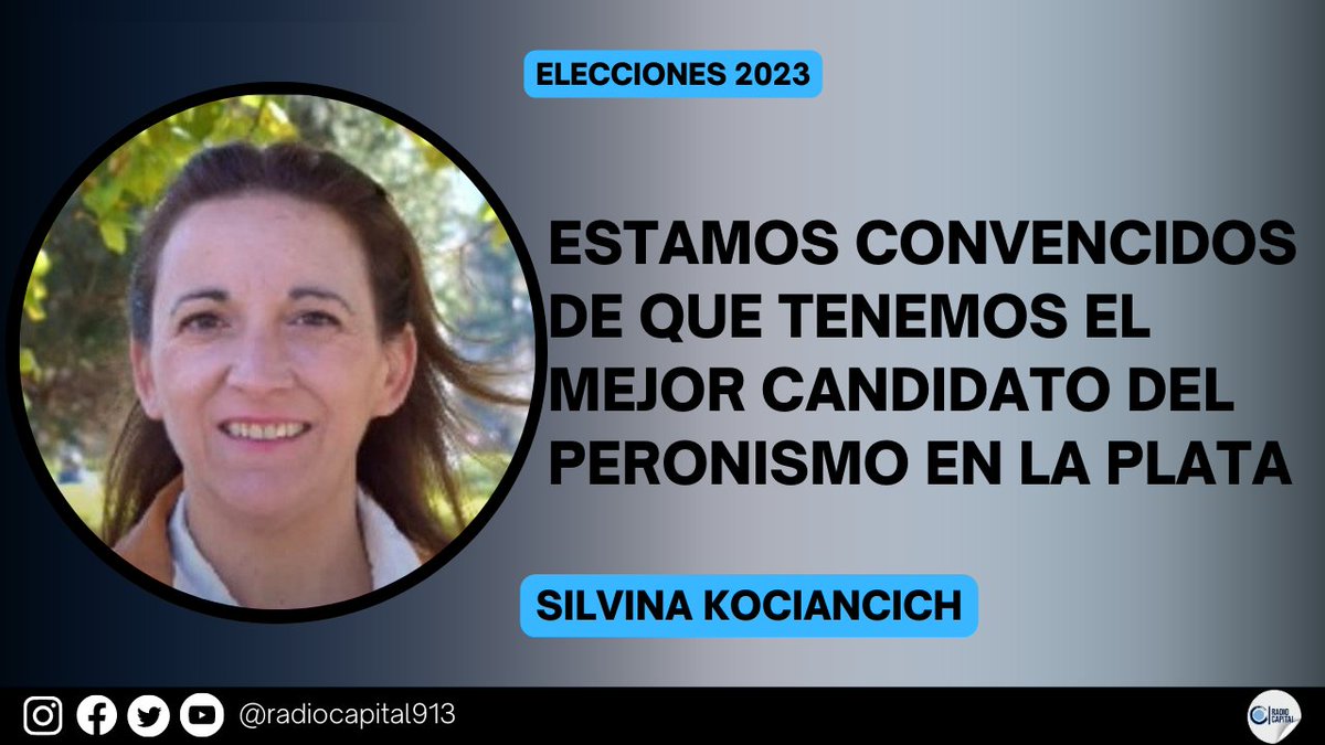 Ya está disponible la entrevista a <a href="/kociancich/">María Silvina Kociancich</a> en #LaVuelta

Tema central:
✅ Elecciones 

Aquí el link: youtu.be/DafgDXtGGt4 #LaPlata