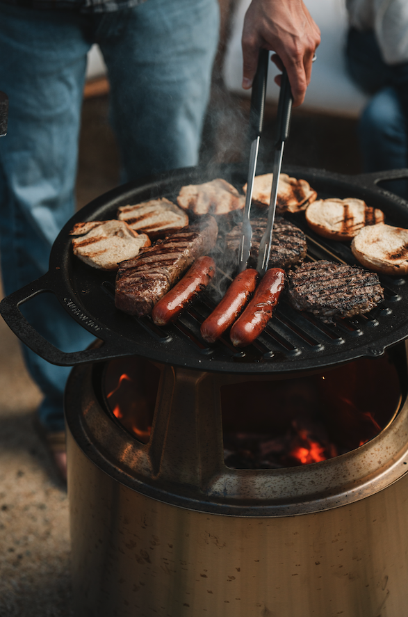 SoloStove's tweet photo. Moments like these are made around the fire. 
#solostove #grilling #cookingoverfire #family https://t.co/LlgAPJCFML
