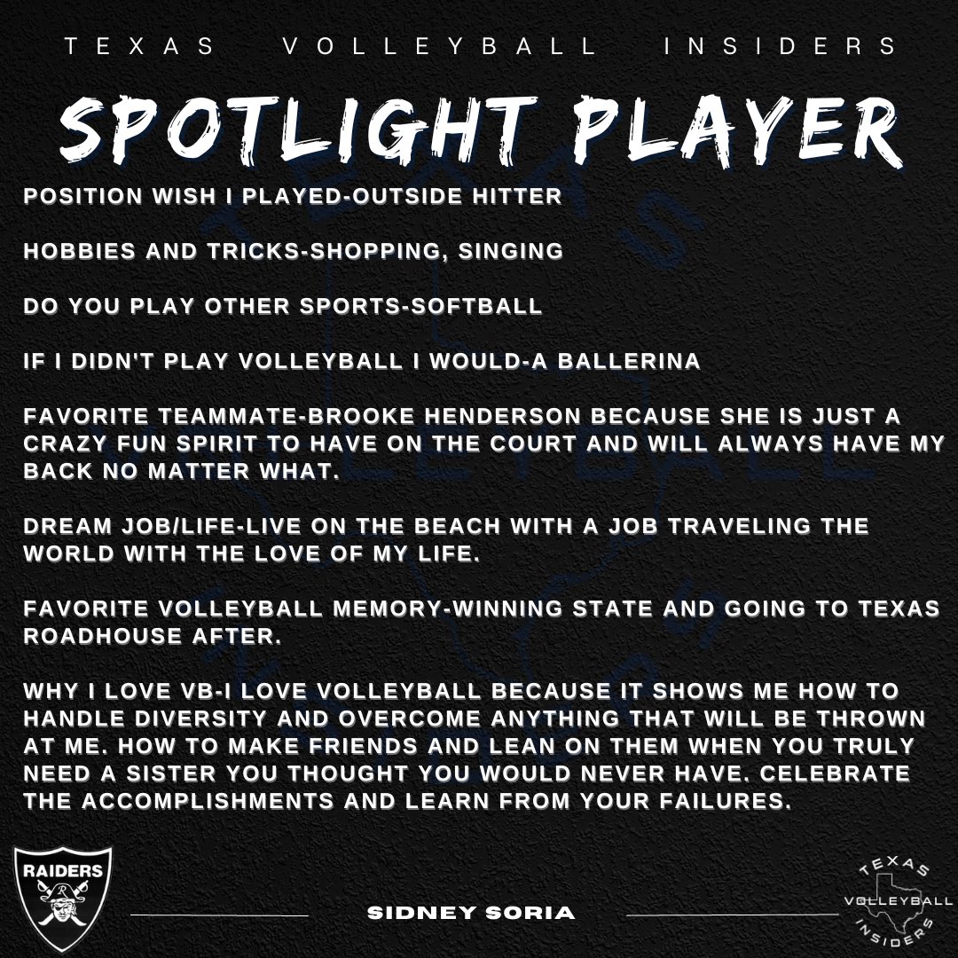 Digging into Texas Volleyball! Get to know Sidney Soria and what she’s about. Will you be next?