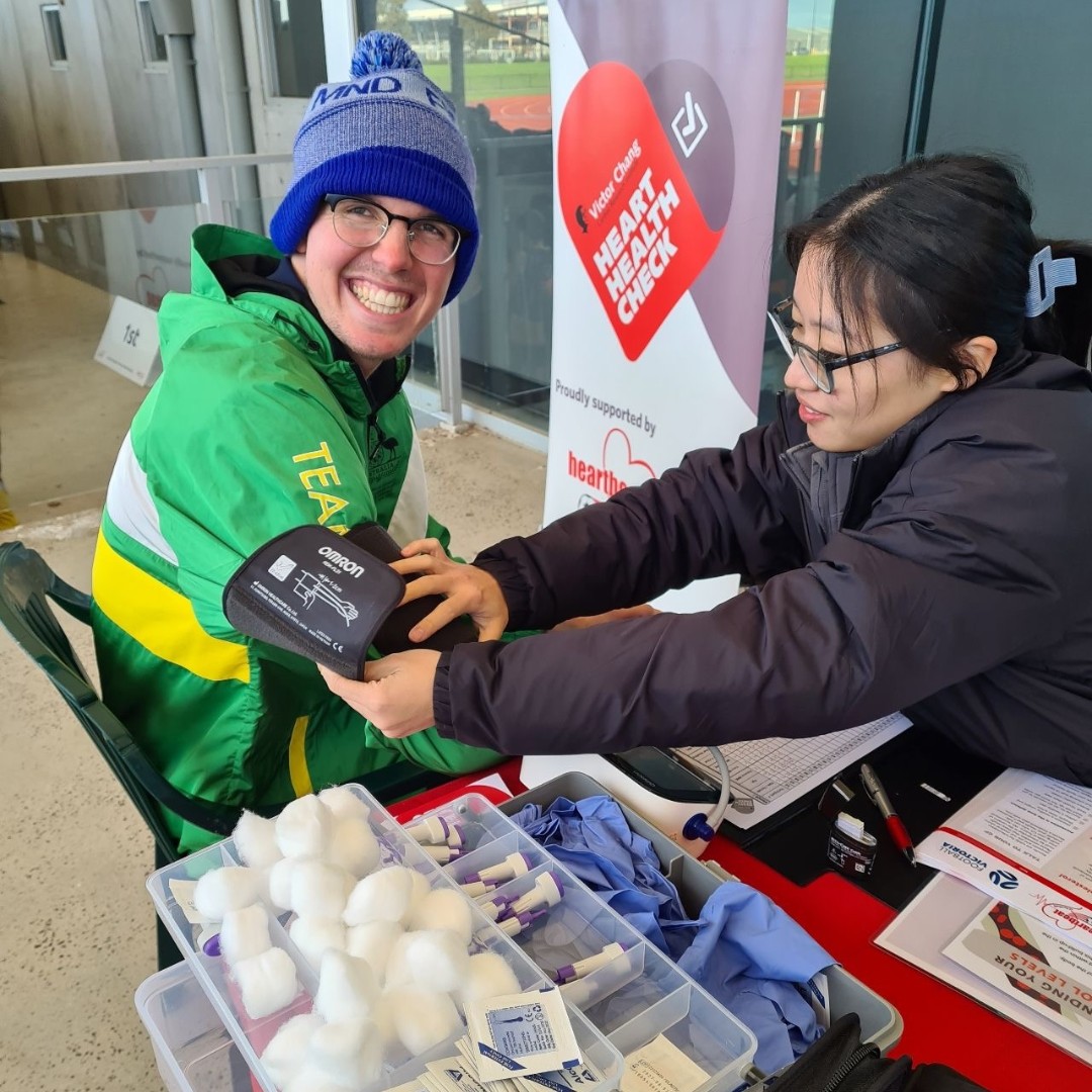 Victor Chang Cardiac Research Institute (@victorchanginst) on Twitter photo We were thrilled to offer free heart health checks at the Special Olympics Victoria State Games in partnership with <a href="/HOfFootball/">HeartbeatOfFootball</a>. Congratulations to all the athletes who participated, and best of luck to the national games qualifiers! cranbournenews.starcommunity.com.au/news/2023-07-0…
<a href="/SOAustralia/">Special Olympics Australia</a> We were thrilled to offer free heart health checks at the Special Olympics Victoria State Games in partnership with <a href="/HOfFootball/">HeartbeatOfFootball</a>. Congratulations to all the athletes who participated, and best of luck to the national games qualifiers! cranbournenews.starcommunity.com.au/news/2023-07-0…
<a href="/SOAustralia/">Special Olympics Australia</a>