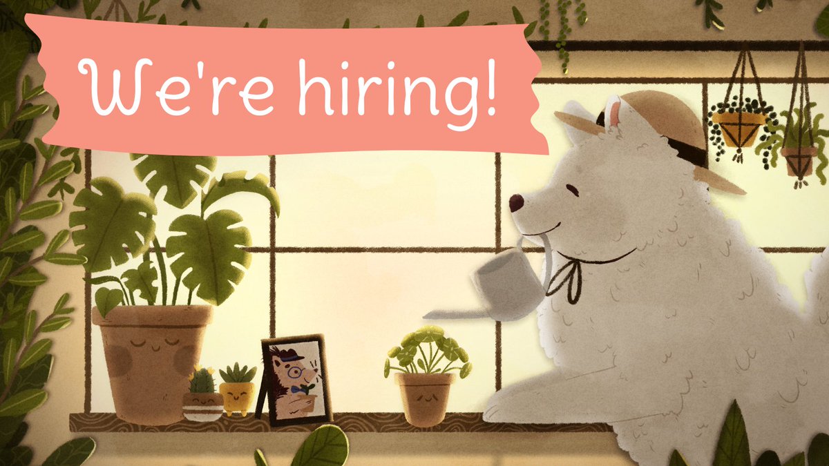 🌿Kinder World - Free on iOS & Android!🌿 (@kinderworldgame) on Twitter photo ✨We're hiring!✨
Our marketing team is hiring for the following roles:
🌿 Marketing lead
🌿 Marketing artist
We're a female-founded team and these roles are remote! 🌻 ✨We're hiring!✨
Our marketing team is hiring for the following roles:
🌿 Marketing lead
🌿 Marketing artist
We're a female-founded team and these roles are remote! 🌻