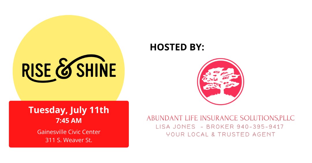 GainesvilleCofC's tweet image. We don't know all the answers when it comes to Medicare enrollment and other questions related to that need, but luckily we have a member that does! Join us tomorrow morning to hear from Lisa Jones - Abundant Life Insurance Solutions, PLLC.  ☀️#opentoeveryone