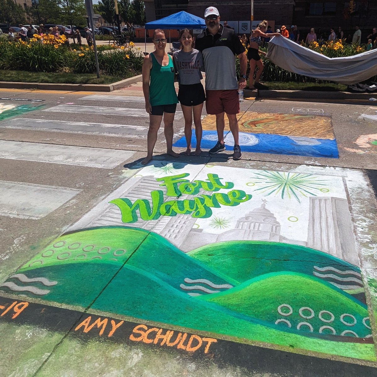 Sturges Property Group employees were on Main Street this past weekend getting "chalky" at the #ThreeRiversFestival #ChalkWalk2023.
Let #SturgesPropertyGroup help you find a creative workspace in downtown #FortWayne!
ow.ly/C1a350P7FpI
#fwmoacw23 #DTFW #commercialrealestate