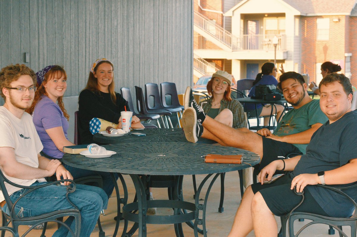 txbsm's tweet photo. BSMs across the state have kept busy this summer with students still on campus or in the area. The BSM at Hardin-Simmons University has met every other Tuesday, with a student-led study through Galatians! #txbsm https://t.co/ZeZgtk5tJb