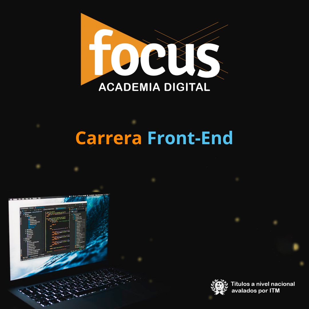 Focus_arg's tweet photo. 💣¡Venimos con todo! 🔥

Te presentamos nuestra Carrera de Front-end.
No te pierdas la oportunidad de estudiar una de las carreras con mayor salida laboral del momento. 🧑‍💻

La mejor manera de aprender es con #Focus🦾

ℹ️¡para mas info entra a 👉https://t.co/pgWxpR7A35 ! https://t.co/EDKSLhx9wz