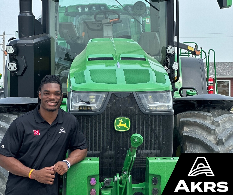 AKRS Equipment is proud to have a great partnership with Husker QB, Jeff Sims. Excited to support him and all Husker athletes this fall! #GBR #Nebraska #AKRS