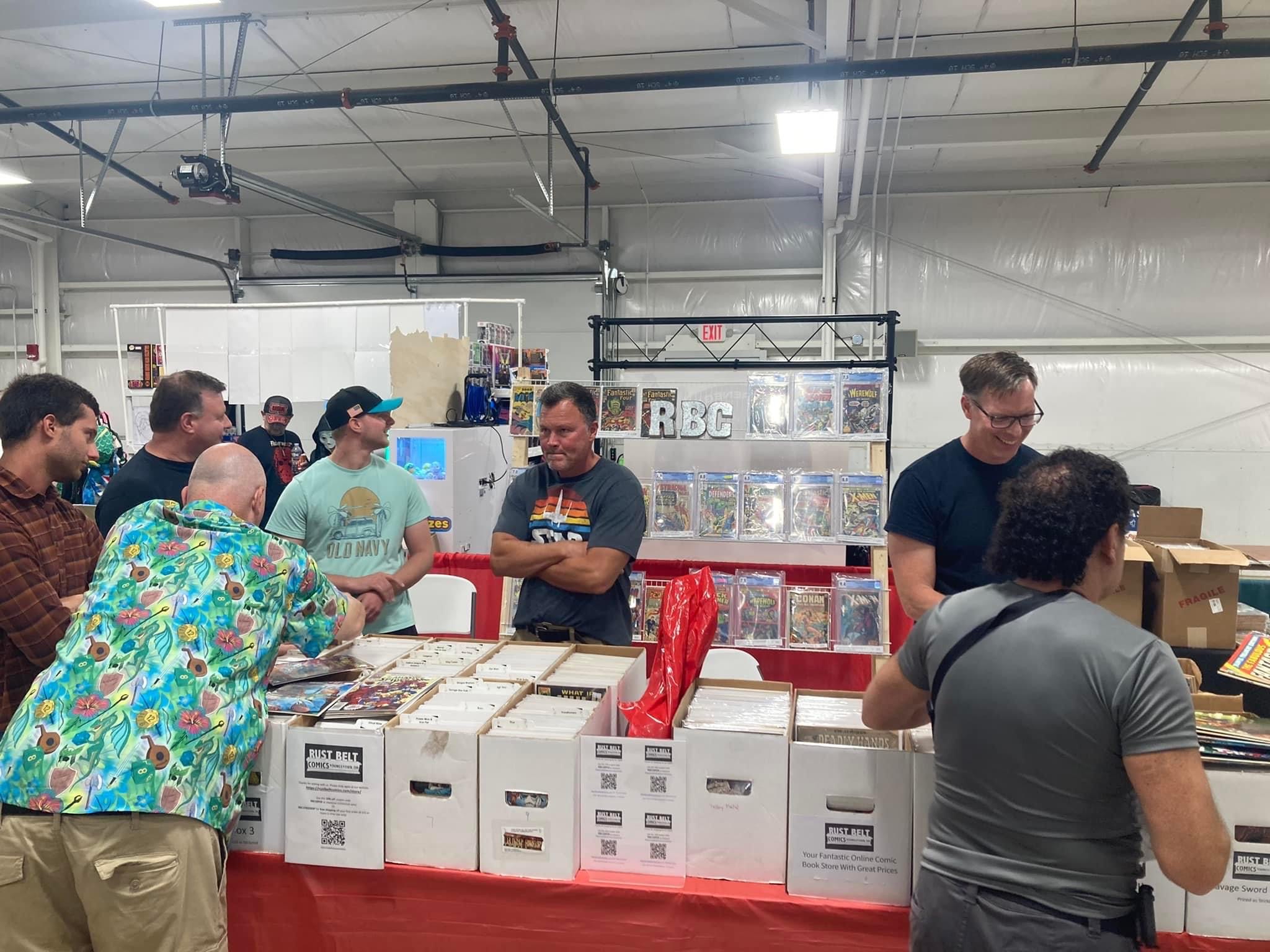 Matt at Rust Belt Comics on Twitter "Youngstown Comic Con 2023 Fun