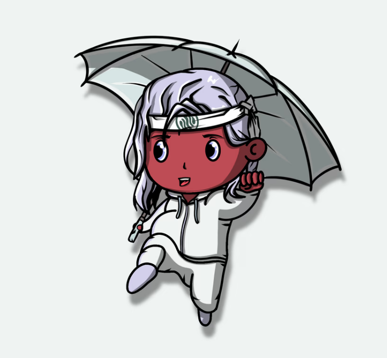Had the pleasure of interacting and supporting <a href="/LittleDxdmeuN/">LITTLE • ᴗ • DXDMEU</a> . They drew a wonderfully cute version of my Elemental. I hope in this space we can continue to help and support one and another! Everyone go check her collection at opensea.io/collection/pop… #AzukiElementals #Azuki
