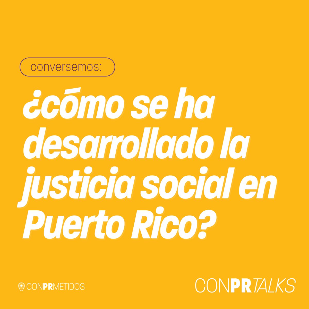 ¡Encuentra respuesta a estas y otras preguntas en la última edición de nuestro #ConPRTalks! 

Ve la entrevista al psicólogo y profesor, Eduardo Lugo, aquí: youtu.be/6bg-0NFZRcw

#ConPRTalks #ConPRmetidos #justiciasocial