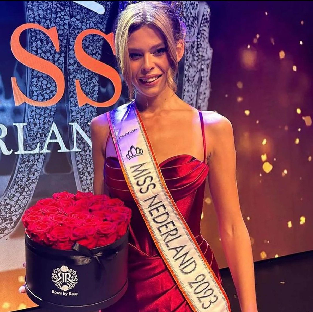 GaysForTrump's tweet photo. This is Miss Netherlands Universe 2023, Rikkie Valerie Kolle. A biological man. This was the runner-up. Now tell me that the most beautiful woman won the beauty pageant. #FemaleFace is now ruining yet another woman's space. #TransWomenAreConMen https://t.co/4mehsLgu2q