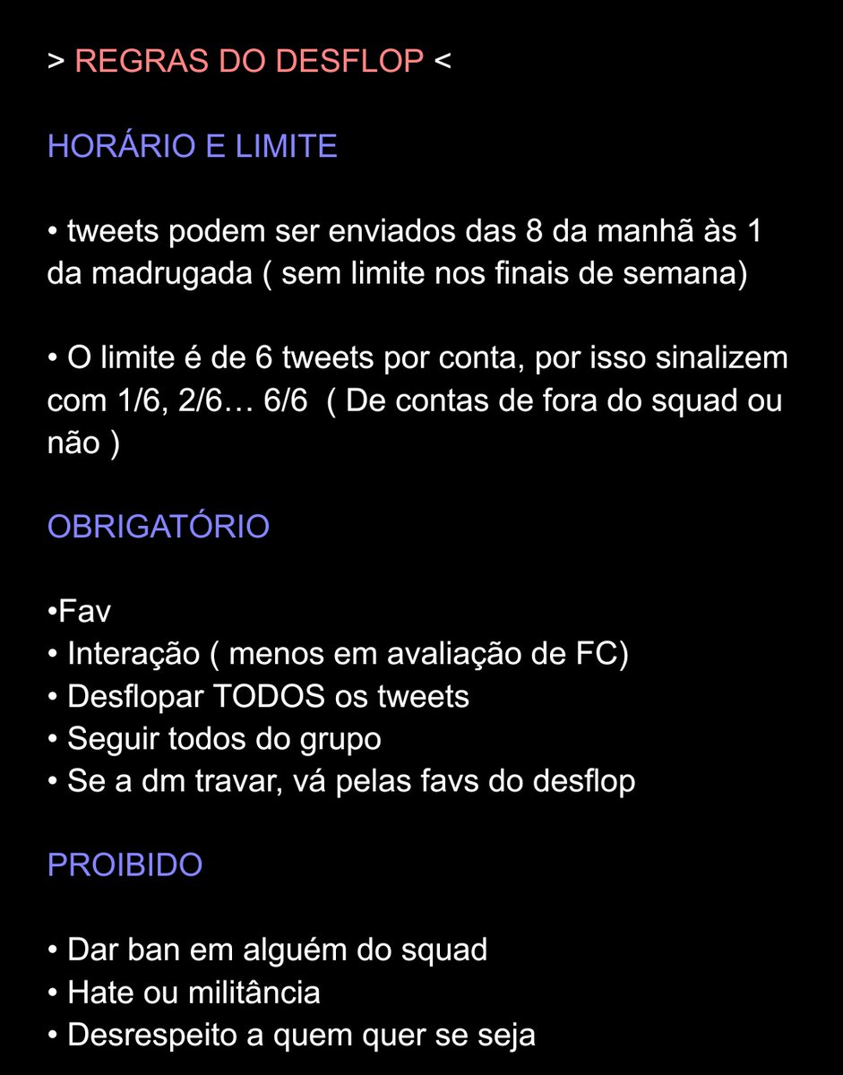Desflopforkpop's tweet photo. REGRAS DO DESFLOP https://t.co/SsVXMVFr2B