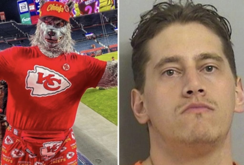 BSO's tweet image. Chiefs Superfan Xaviar Babudar aka “ChiefsAholic" Arrested After Four Months on the Run After Robbing a Bank; Feds Break Down How Mr. Aholic Robbed Multiple Banks So He Could Attend and Bet on Chiefs Games and Laundered The Money Like Marty on OZARK bit.ly/44jD4Rf