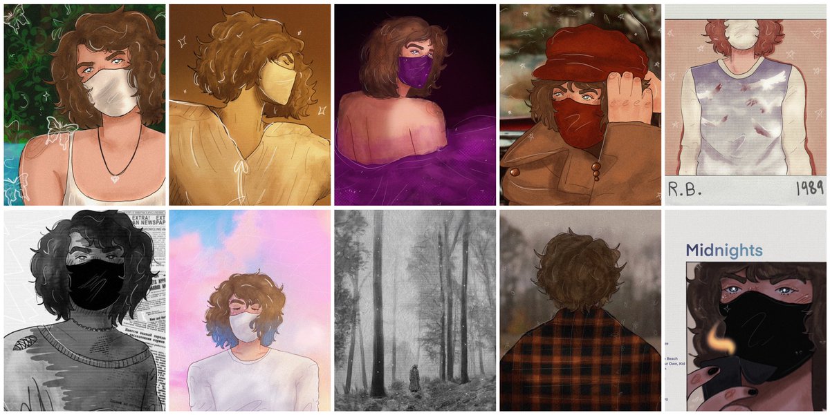 ranboo as every taylor swift album !!! 

thank you all so much for the support over the week it’s been so wonderful and this has been so fun to doo lol <333

#ranboofanart