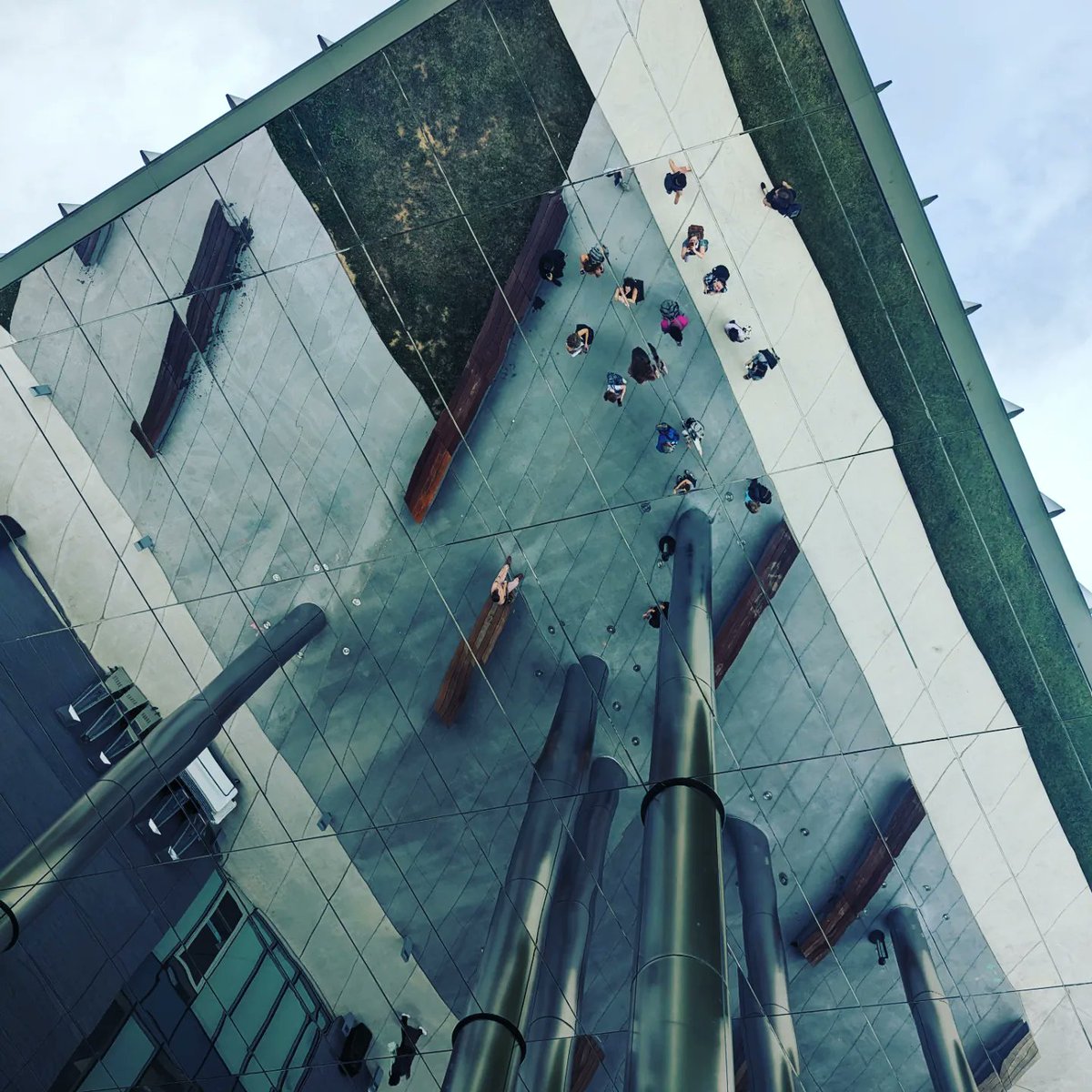 Entangled with myself today <a href="/JHUAPL/">Johns Hopkins APL</a> 

Got to see quantum computer in action at 10 milliKel