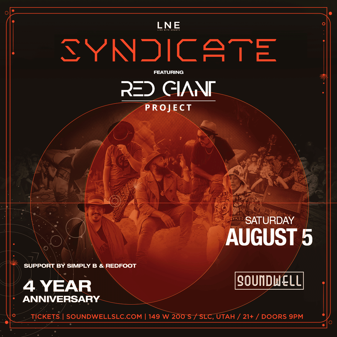 ICYMI🗣️JUST ANNOUNCED!

7.25 - Slap Lake City
8.04 - <a href="/ShibaSanMusic/">SHIBA SAN</a> 
8.05 - Syndicate SLC 4 Year Anniversary ft <a href="/redgiantproject/">redgiantproject</a> 
9.09 - <a href="/LastHeroesmusic/">Last Heroes</a> 
9.15 - <a href="/WaxMotif/">Wax Motif</a> 
10.25 - <a href="/bag_raiders/">Bag Raiders</a> 
11.01 - <a href="/haarper77/">HAARPER</a> 
12.03 - <a href="/joederosacomedy/">Joe DeRosa</a>

SoundwellSLC.com 

#LNE #SLC