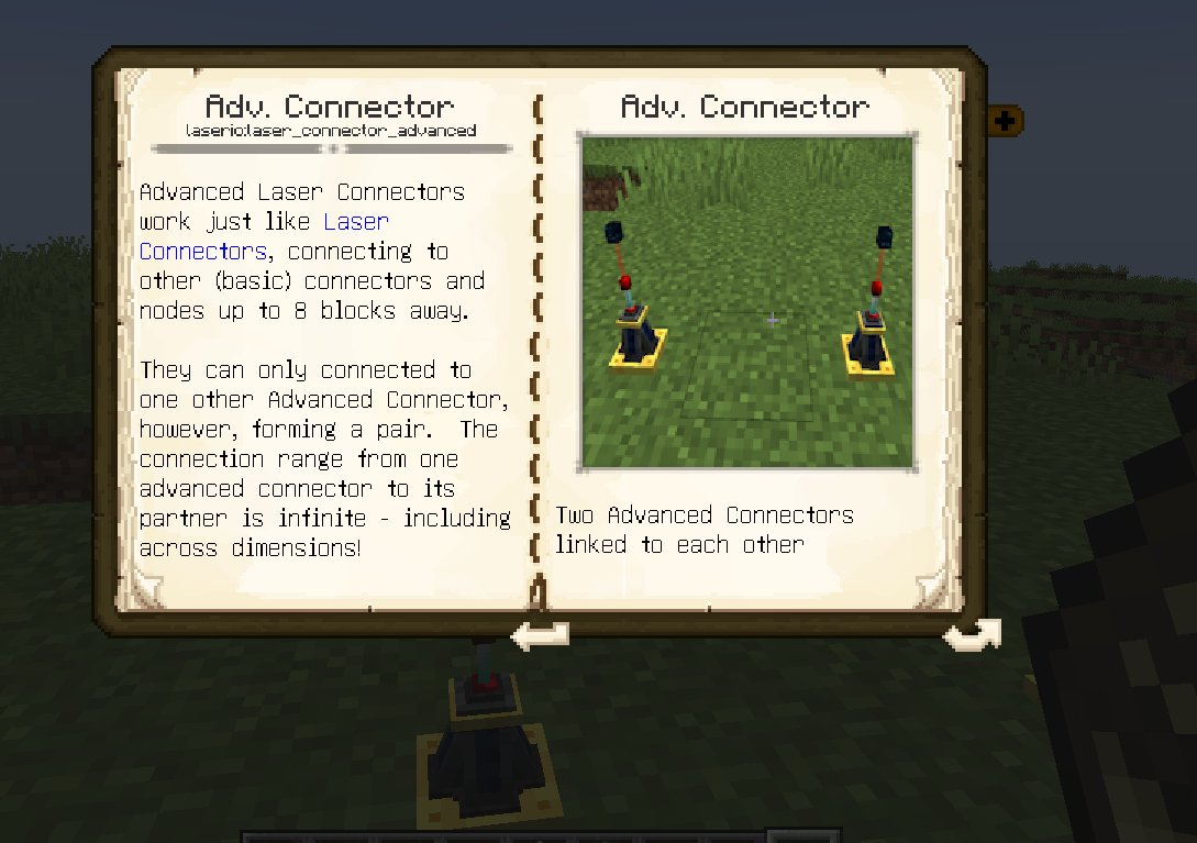 Direwolf20's tweet photo. Good news everyone! Patchouli is now available for Minecraft v1.20.1 - Kudos to @VazkiiMods for the hard work they did porting it!

I'm now starting to work on the Patchouli Book for #LaserIO - should have a new version of the mod out in the next day or 2 with an updated book. https://t.co/MTnK5QbFvY