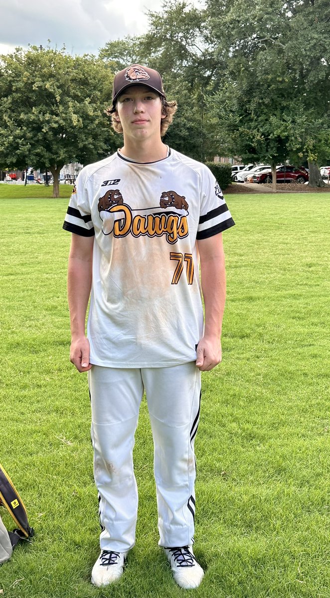 PghDawgs's tweet photo. 16Gold with a big 2-0 W over Southern Athletics (SC) to win the 5 team pool and advance to the playoff round of the @PerfectGameUSA 16U WWBA Nationals. @zackshook2 was dominant on the mound going 7 shut out innings. 
468 teams from 38 states started, 96 advance! 
#dawgsfamily https://t.co/uC1ANmOBmP