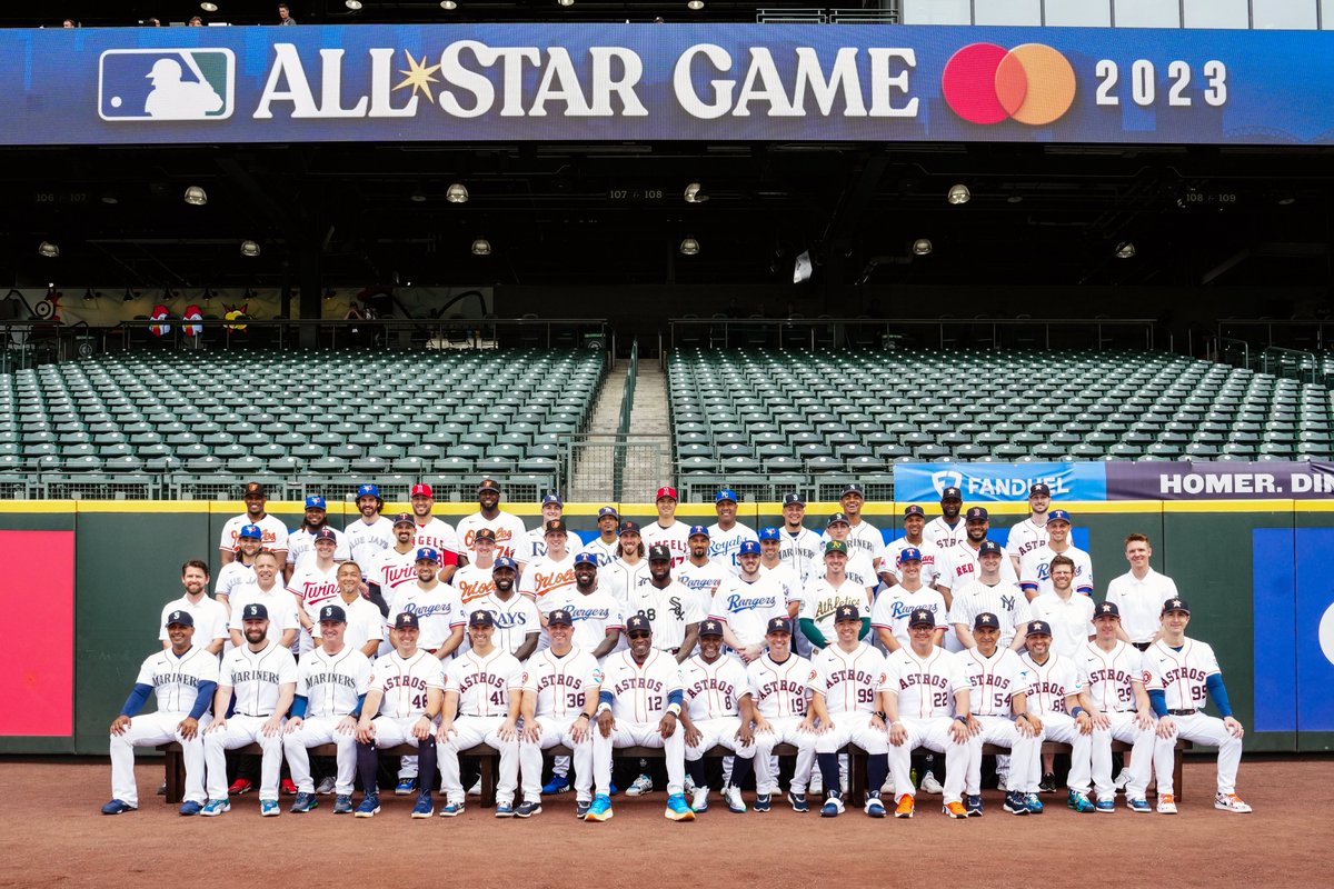 TMobilePark's tweet photo. Now Presenting: Your American and National League All-Star teams! 🤩 https://t.co/mzXWSXQgmu
