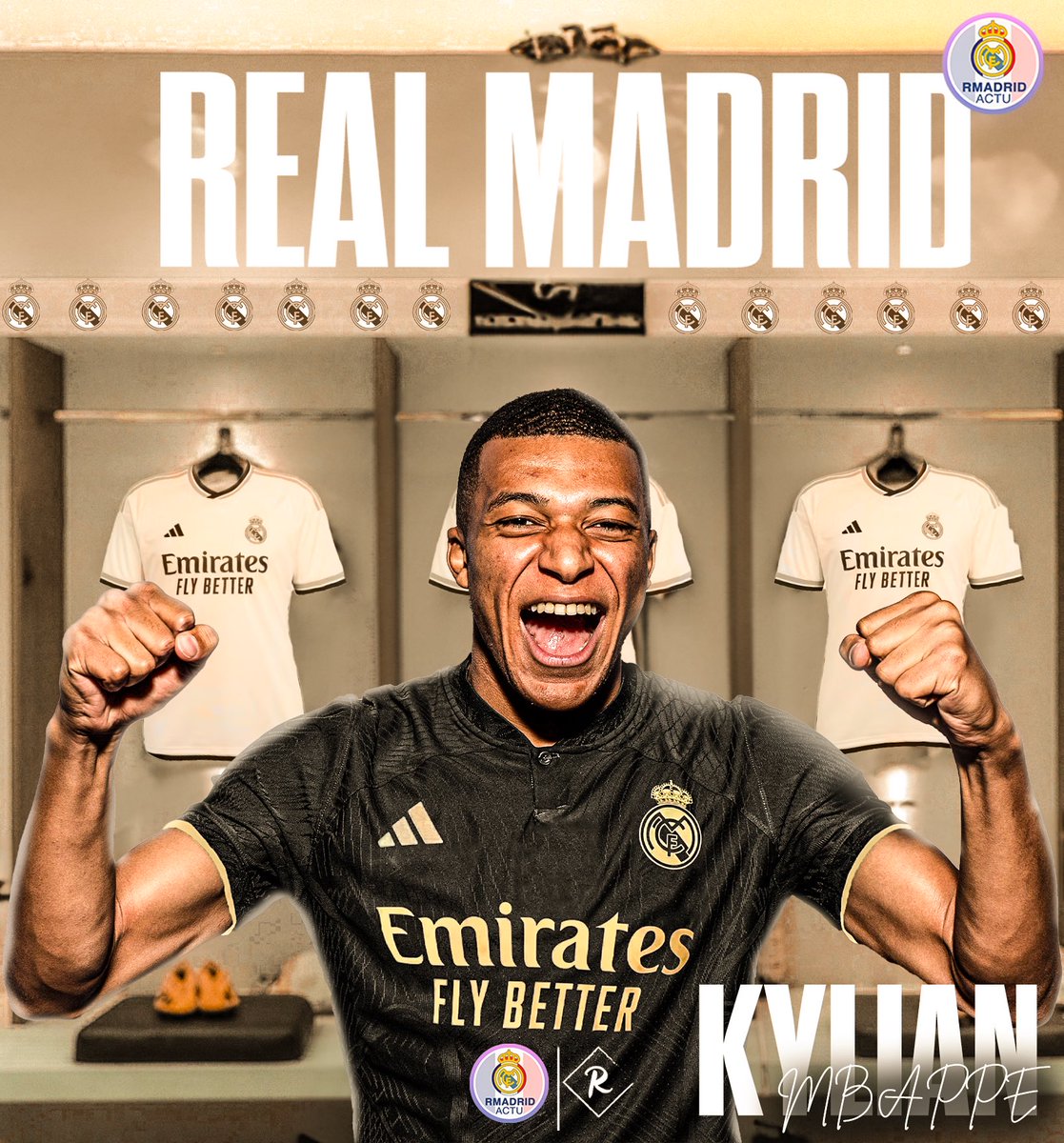 RMadrid_actu's tweet image. 🚨💣 | @tgm46 : « Mbappé 🇫🇷 est maintenant à 95% au Real Madrid. » #RealMadrid ✅🔜

(🎨 @RMK_GFX)