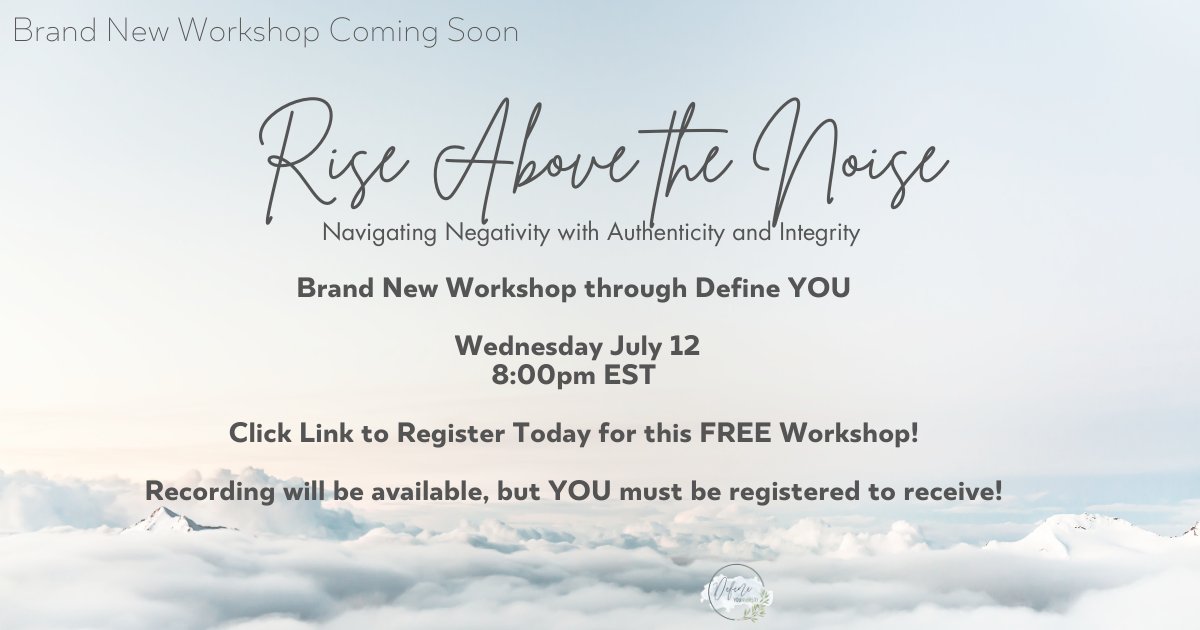alright #teachertwitter this one is for YOU! 

it's time to Rise Above the Noise and remain authentic when faced with negativity! 

let's focus on YOUR personal sphere of influence and ignite your ability to stay true to being YOU! 

register here: bit.ly/AbovetheNoiseW…
