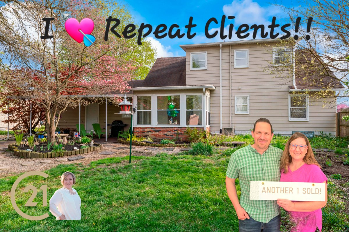 C21VBeneze's tweet photo. Congratulations to Gabriel and Heather on the closing of your home today!! Thank you for allowing me to help get you to the closing table!!
#anotherhappyclient #closingday #sold #SellingOhio4You #lickingcounty #thankyou #century21premiereproperties https://t.co/GAD7cftJpP