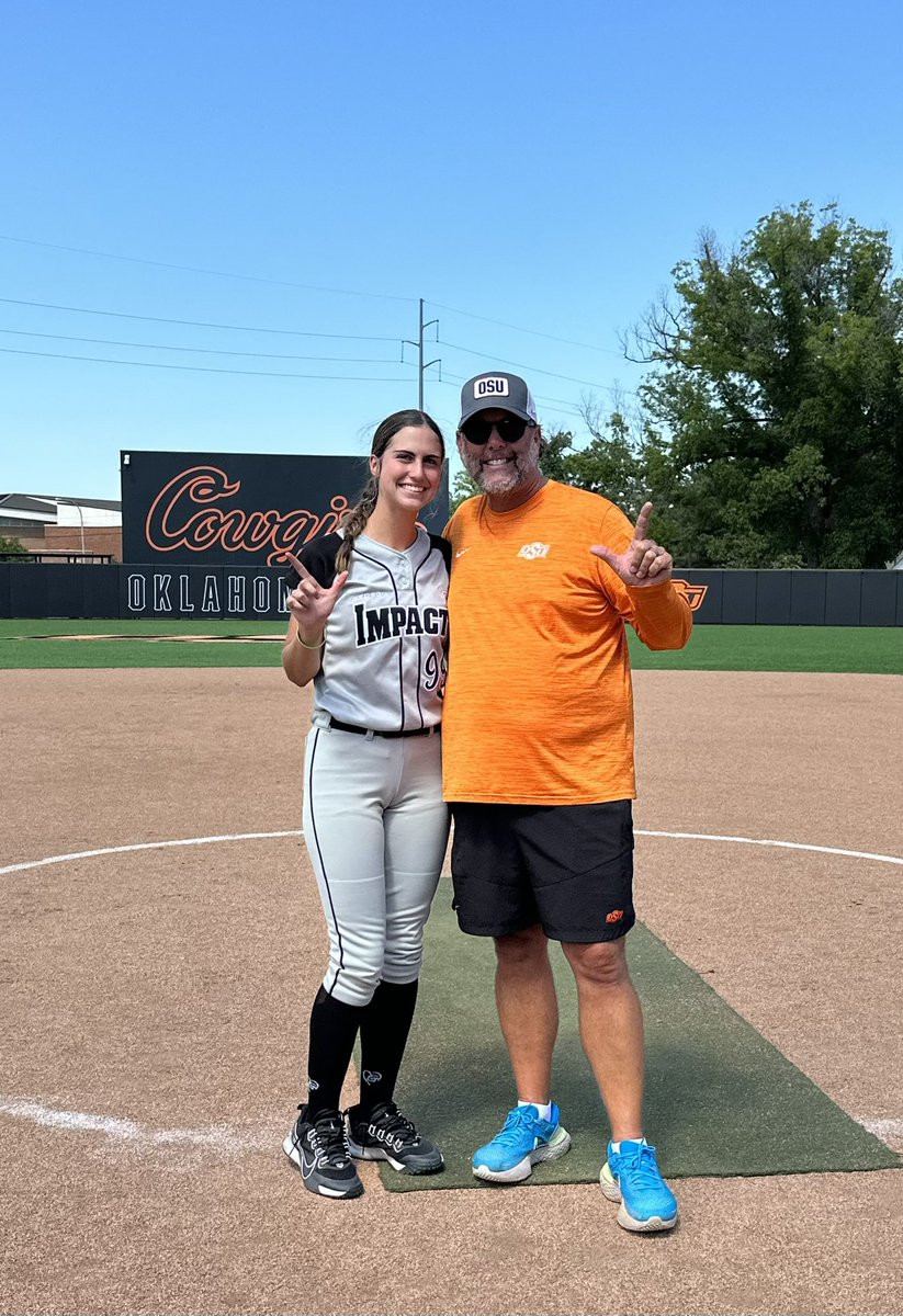 OliviaB9999999's tweet photo. Had an amazing time back with the @cowgirlsb coaching staff for today's camp! Thank you @OSUcoachG and @Coach_Cloer for running an awesome camp! The campus is beautiful and I can't wait to be back in Stillwater!
@Impact_Sullivan
@CoastRecruits @SBRRetweets https://t.co/RUvz9IcRay