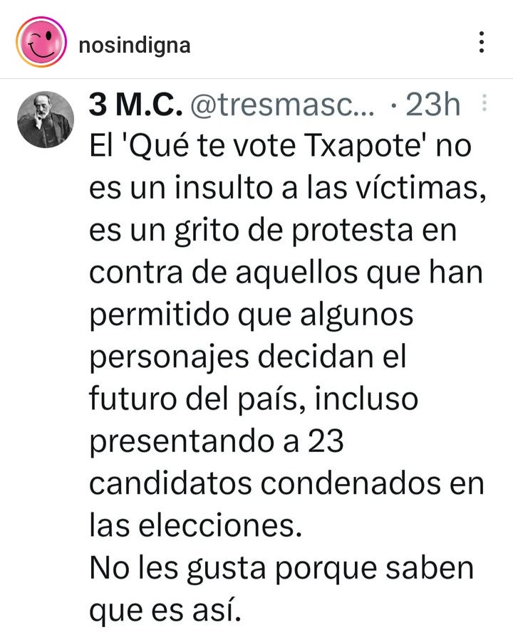 Que te vote Txapote!!!