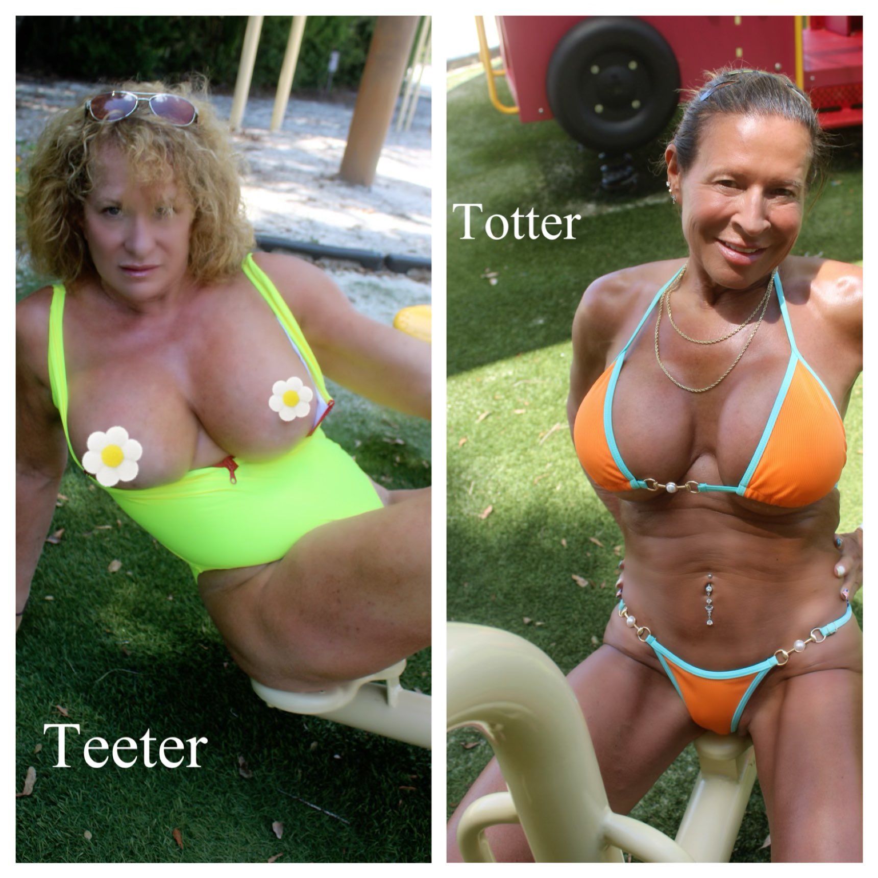 Lana Lee on Twitter: "Playground Shennanigans .. with @sunni_daizeFL