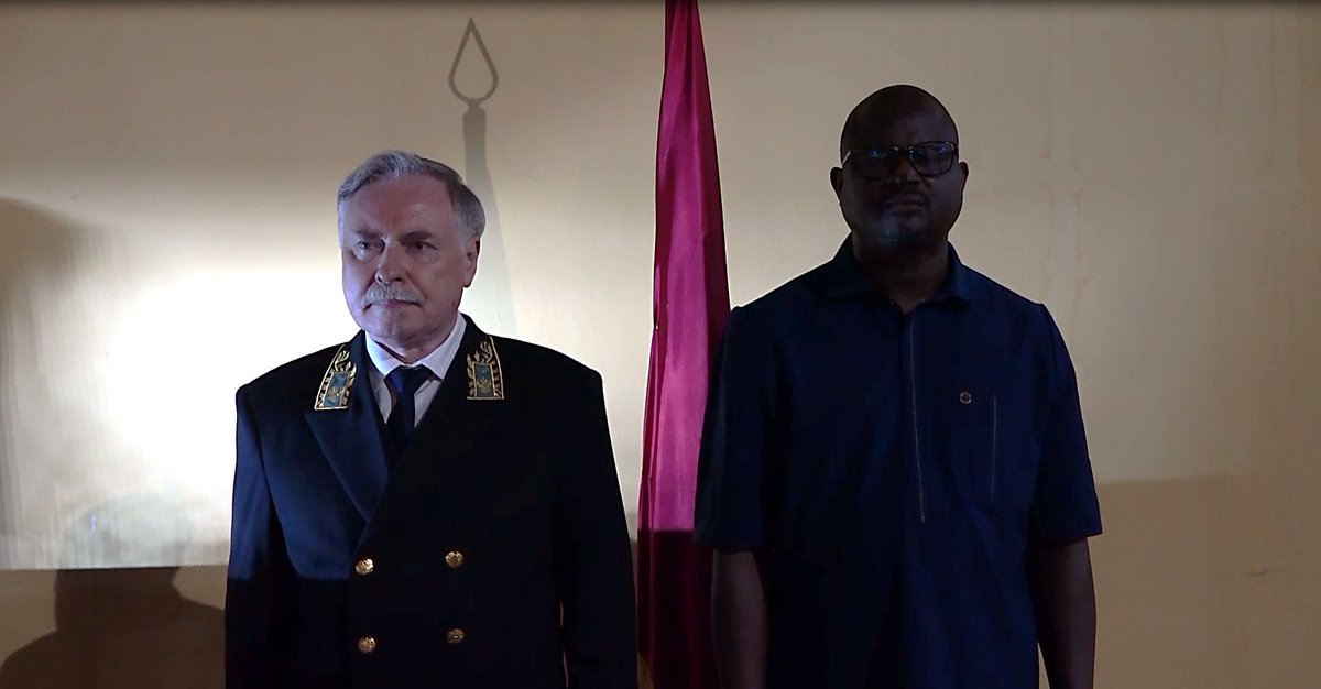 RusBissau's tweet photo. No dia 12 de Junho, na Embaixada foi realizada a receção solene por ocasião do Dia Nacional da Rússia. Cerca de 150 convidados participaram no evento, incluindo as altas titulares do Estado Guineense, representantes do Corpo Diplomárico e cidadãos guineenses formados na Rússia. https://t.co/QZsOUiOWkJ